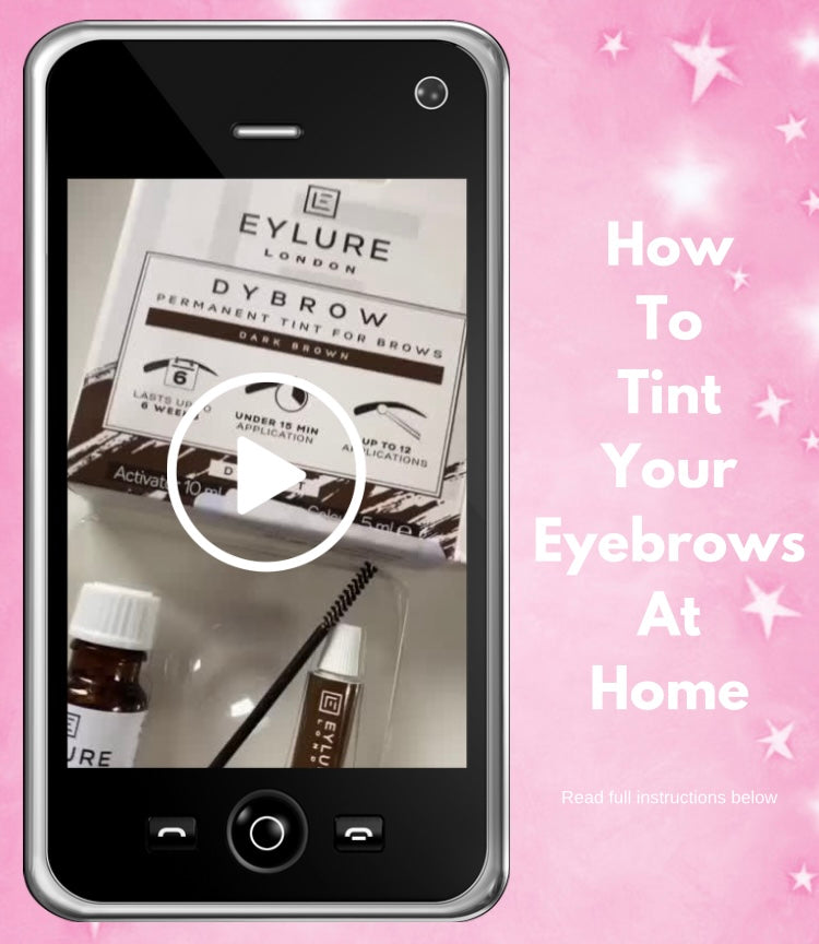 HOW TO TINT YOUR EYEBROWS AT HOME