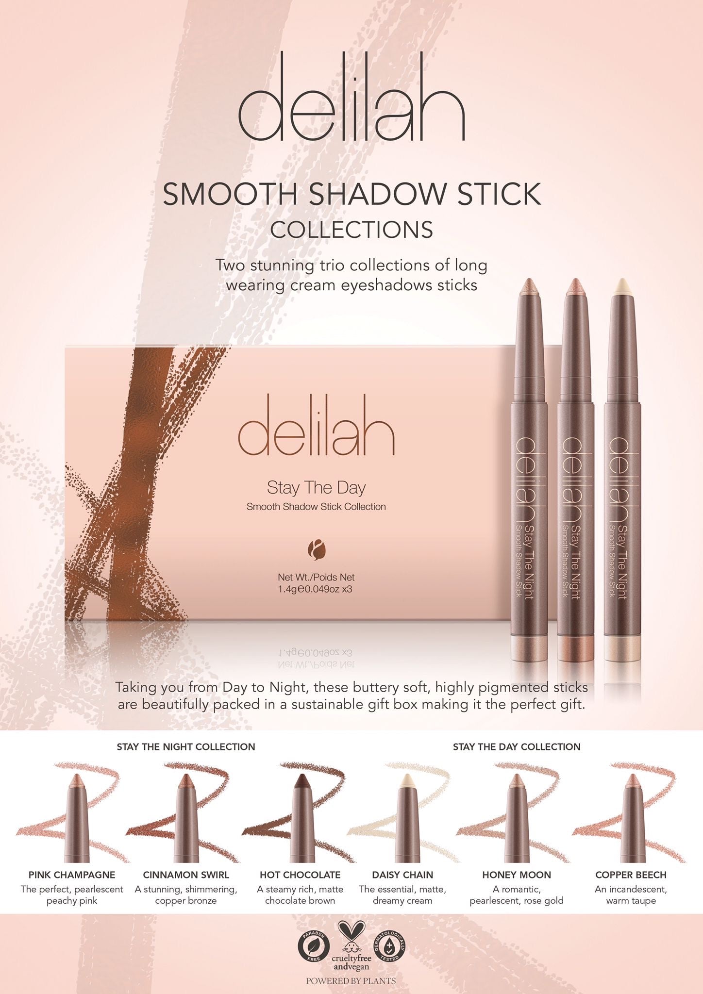 Delilah Stay The Night Smooth Shadow Stick