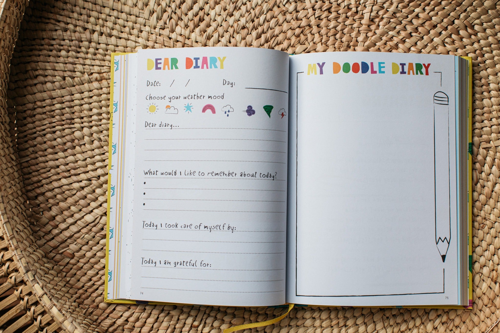 The Positive Doodle Diary for Kids